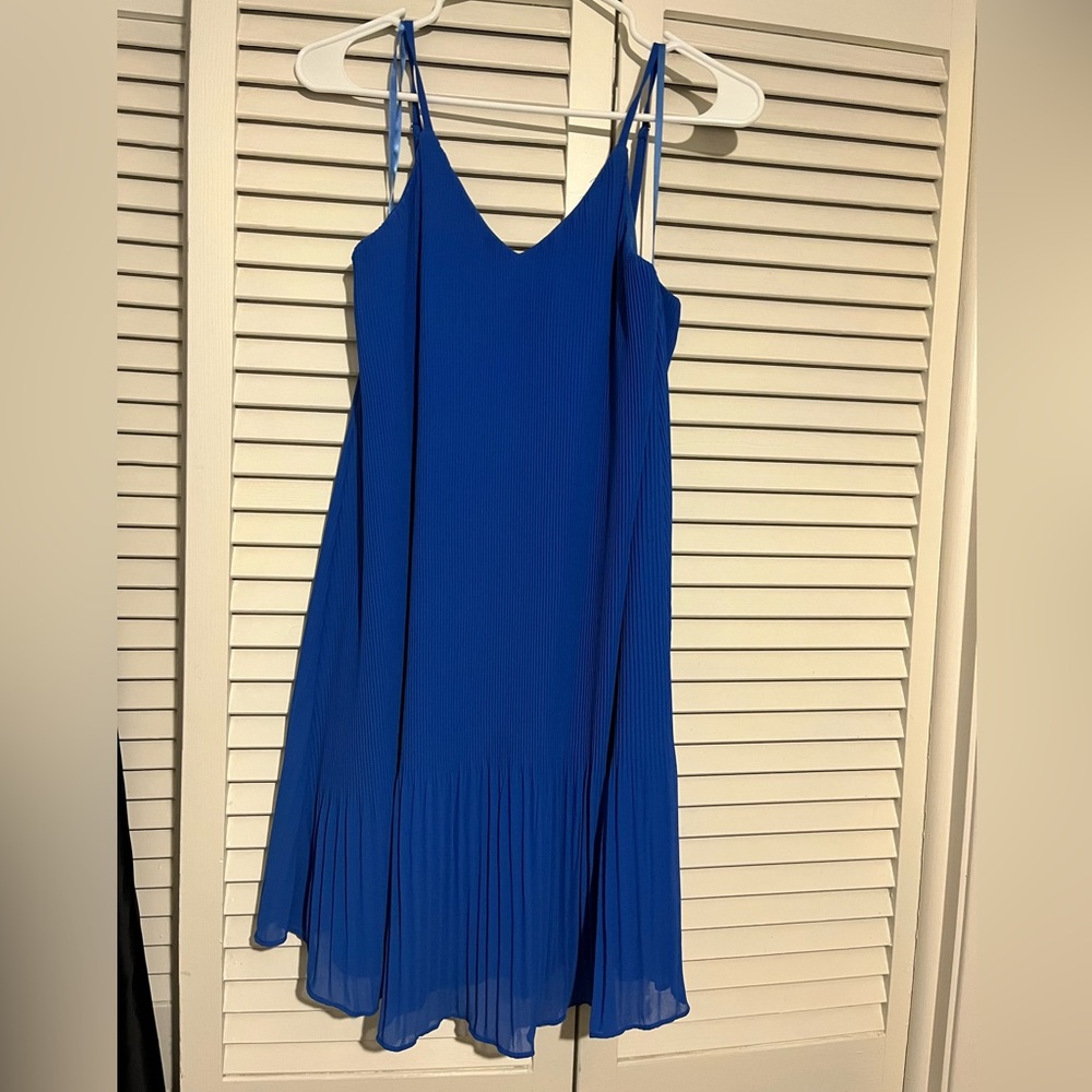 Blue dress
